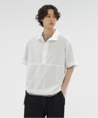 MHL./GARMENT DYE COTTON POPLIN SHIRT/508177158