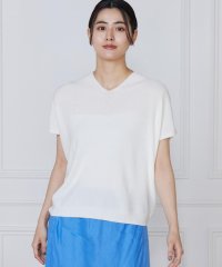 INED/イネド INED 《WEB限定》鹿の子編みVネックサマーニット《Cuoo》/508177237