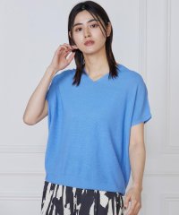 INED/イネド INED 《WEB限定》鹿の子編みVネックサマーニット《Cuoo》/508177237