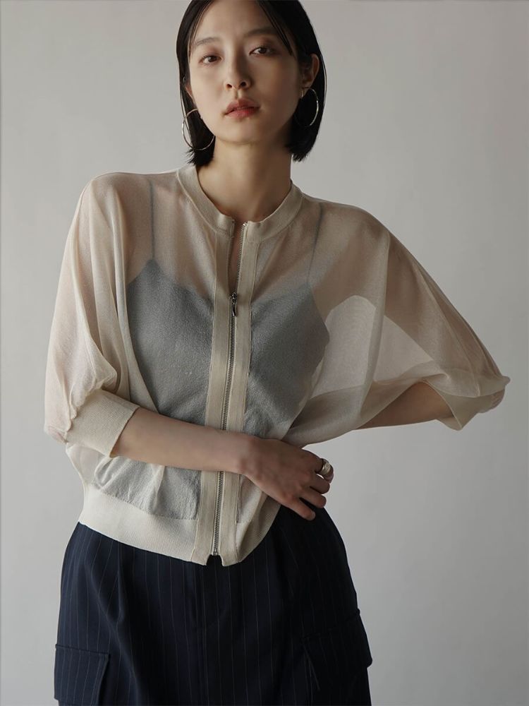 新品タグ付き　ヤマダヤ　RADIATE シアードルマンクロップドカーディガン シアードルマンクロップドカーディガン - RADIATE - RADIATE