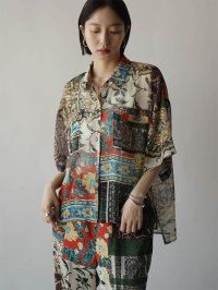 RADIATE/ラディエイト RADIATE パッチワークプリントシアーシャツ/508179278