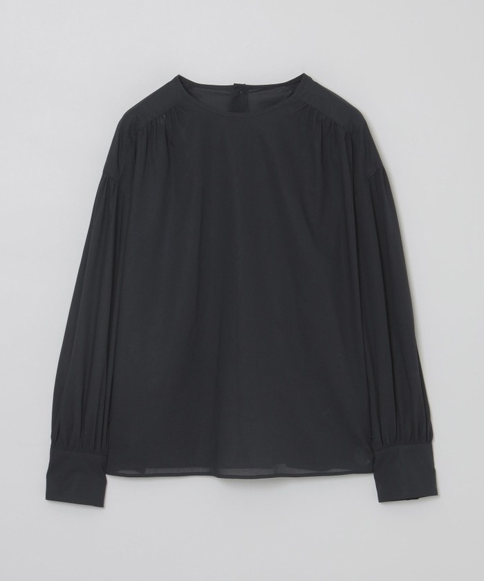 GREY LABEL シアーコットンボイルブラウス(507814684