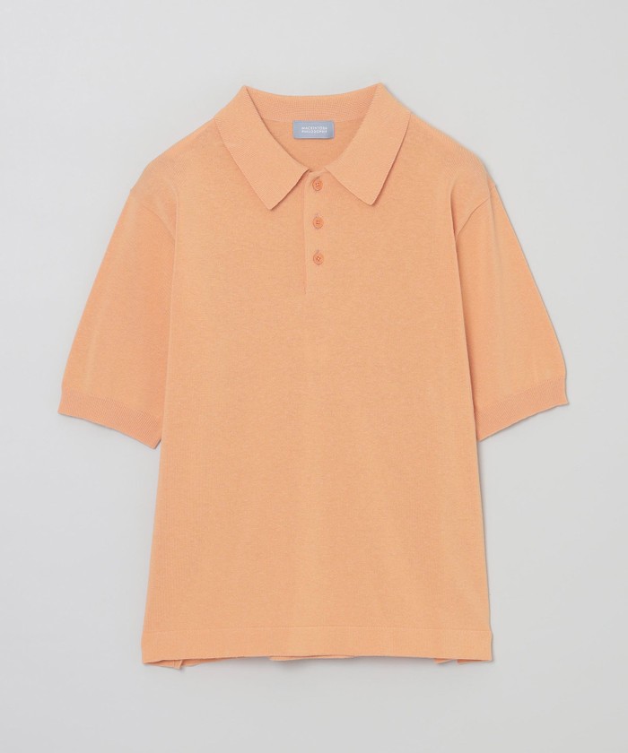 GREY LABEL リネンミックスニットポロ(507922954