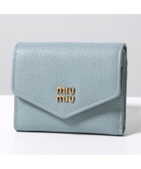 MIUMIU/ミュウミュウ Miu Miu MIUMIU 三つ折り財布 5MH043 ADT7 ヴィッテロダイノレザー/508131998