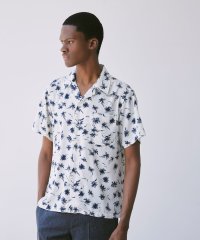 MACKINTOSH LONDON/【LEON掲載】プラムツリープリント半袖オープンカラーシャツ/508133798