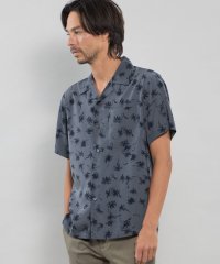 MACKINTOSH LONDON/【LEON掲載】プラムツリープリント半袖オープンカラーシャツ/508133798