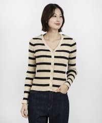 LEVI’S OUTLET/リーバイス / LEVI'S(R)TULIP CARDIGAN REDWOOD STRIPE CREME BRUL/508143864