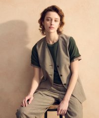 BEAUTY&YOUTH UNITED ARROWS/レーヨンブレンド バックオープン ベスト/508157688