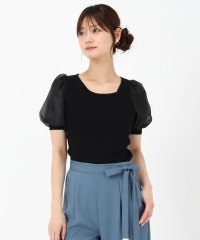 MISCH MASCH/ミッシュマッシュ MISCH MASCH 2025春夏新作 アシメリブシアー袖ニット/508173849