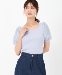 MISCH MASCH/ミッシュマッシュ MISCH MASCH 2025春夏新作 アシメリブシアー袖ニット/508173849
