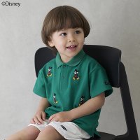 petit main/プティマイン petit main 【Disney】ミッキー刺繍半袖ポロ/508175994