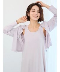 Te chichi/【Essentials】ワンポイント刺繍ミニ裏毛カーディガン/508180566