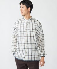 SHIPS MEN/SHIPS: インディア バンドカラー ロングスリーブ シャツ/508180573