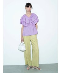 Te chichi/レーヨンリネンワイドパンツ《2025summer catalog item》/508180754