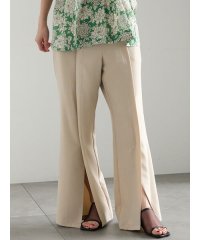 Te chichi/フロントスリットパンツ/508180755
