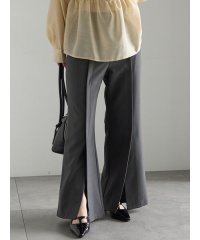 Te chichi/フロントスリットパンツ/508180755