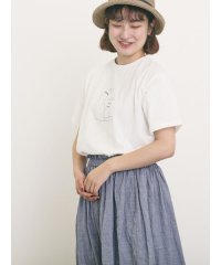 Samansa Mos2/サマンサ モスモス Samansa Mos2 ◎アニマル刺繍Tシャツ/508180822