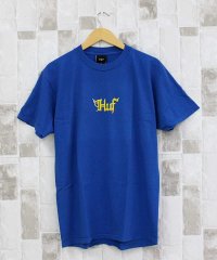 HUF/ハフ HUF ビッグH ショートスリーブ バックプリント Tシャツ BIG H S/S TEE クルーネック ロゴ コットン トップス 半袖 メンズ ストリート/508180993
