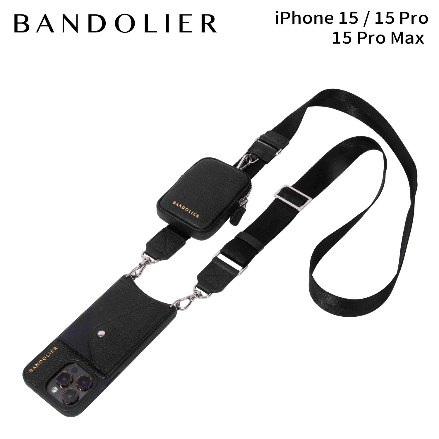 Amazon.co.jp: BANDOLIER バンドリヤー iPhone 15 Pro ケース