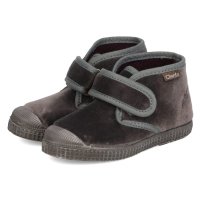 cienta/シエンタ Cienta 靴 シューズ ベロア ベルクロ キッズ VELCRO HIGH CUT SNEAKER ブラック グレー ピンク ブラウン 黒 975/508181013
