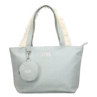 GYDA/GYDA ジェイダ バッグ トートバッグ ミニポーチ付き レディース A4対応 フリンジハンドル ブラック アイボリー ブルー 黒 GY－B311/508181030