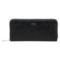 GYDA/GYDA ジェイダ 財布 長財布 レディース ラウンドファスナー ベーシックシリーズ ブラック アイボリー 黒 GY－W281/508181032