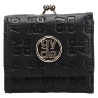 GYDA/GYDA ジェイダ 財布 三つ折り ミニ財布 レディース 口金 サークルメタル ブラック ホワイト 黒 白 GY－W302/508181038