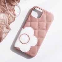 MARY QUANT/マリークワント MARY QUANT スマホケース iPhone16e ケース デイジー パッチキルト シェル レディース アイフォン/508181050