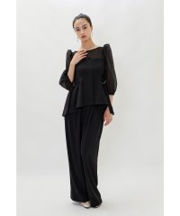 niana/ニアナ niana セパレートパンツコンビネーション 2点セット セットアップ ブラウス パンツドレス 結婚式 成人式 二次会 同窓会 入学式 卒業式 パーティ/508181106