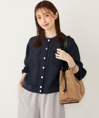 SHIPS Colors WOMEN/《追加予約》SHIPS Colors:〈手洗い可能〉メッシュ ノーカラー ハオリ 2◆/508181144