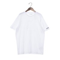 Calvin Klein/カルバン クライン Calvin Klein カルバンクライン calvin klein Tシャツ 半袖 ロゴ 40EM819 クルーネック ホワイト 丸首 プ/508181169