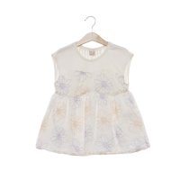 petit main/プティマイン petit main 【リンク】お花刺繍ドッキングT/508181261