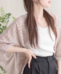 MAC HOUSE/マックハウス Mac－House メッシュレースモモンガカーディガン/508181267