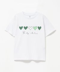 MAC HOUSE(kid's)/マックハウス Mac－House ハートグラフィック半袖Tシャツ/508181274