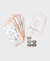  LAURA ASHLEY/【WEB限定／お配りギフトにおすすめ！／ラッピング資材付き】ミックスフラワー柄 タオルハンカチ 5枚セット/508181291