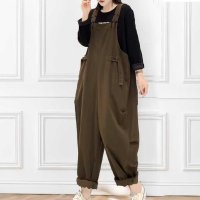 ica/アイカ ica デニム オーバーオール サロペット パンツ オールインワン つなぎ ゆったり ルーズ カラーデニム ジーンズ 作業着 ベイカー カジュアル 大き/508181392