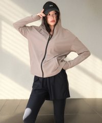 OSYAREVO/オシャレボ OSYAREVO 【ネット限定】【紫外線カット率99.9％以上】フードパーカー ラッシュガード 付き タンキニ 水着 セットアップ 体型カバー 5点/508181406