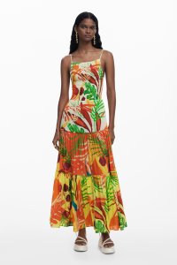 Desigual/デシグアル Desigual トロピカルフリルドレス/508181420