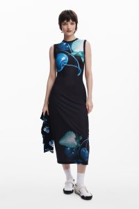 Desigual/デシグアル Desigual VESTFRUITS ワンピースノースリーブ/508181423