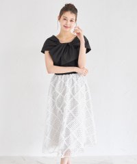 tocco closet/トッコクローゼット tocco closet ドットチュールスカート/508181444