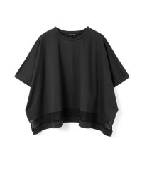 mizuiro ind/mizuiro ind メッシュミックスワイドプルオーバー/508181459