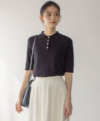 KUMIKYOKU(S SIZE)/シア－ニットポロ/508181476