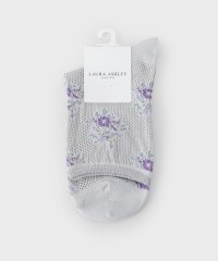  LAURA ASHLEY/ミルナー柄 メッシュ靴下/508181522
