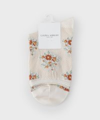  LAURA ASHLEY/ミルナー柄 メッシュ靴下/508181522