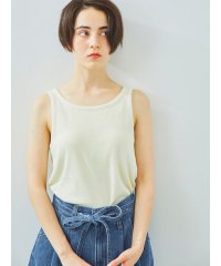 SM2/ピグメント加工カップ付タンクトップ/508181548