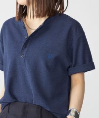 SHIPS MEN/【WEB限定】SHIPS: メランジ カノコ ヘンリーネック Tシャツ (半袖)/508181554