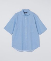 SHIPS Colors  MEN/SHIPS Colors:〈洗濯機可能〉リップル プリント ワイドカラー ショートスリーブ シャツ/508181557