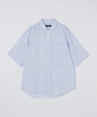 SHIPS Colors  MEN/SHIPS Colors:〈洗濯機可能〉リップル プリント ワイドカラー ショートスリーブ シャツ/508181557