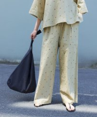 KAGURE/小花刺繍イージーパンツ/508181643