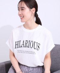 SHOO・LA・RUE Cutie Blonde/キューティーブロンド Cutie Blonde ぽこぽこフレンチスリーブTシャツ/508181694
